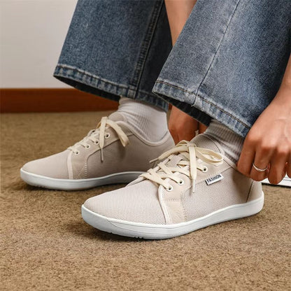PUAMSS Mens Wide Barefoot Shoes  Minimalist Walking Sneakers With Zero Drop Sole 4