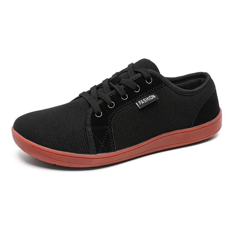 PUAMSS Mens Wide Barefoot Shoes  Minimalist Walking Sneakers With Zero Drop Sole 6