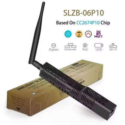 SMLIGHT SLZB06 Zigbee 30 Adapter  Ethernet USB  WiFi Hub With PoE For Home Assistant  Zigbee2MQTT 9
