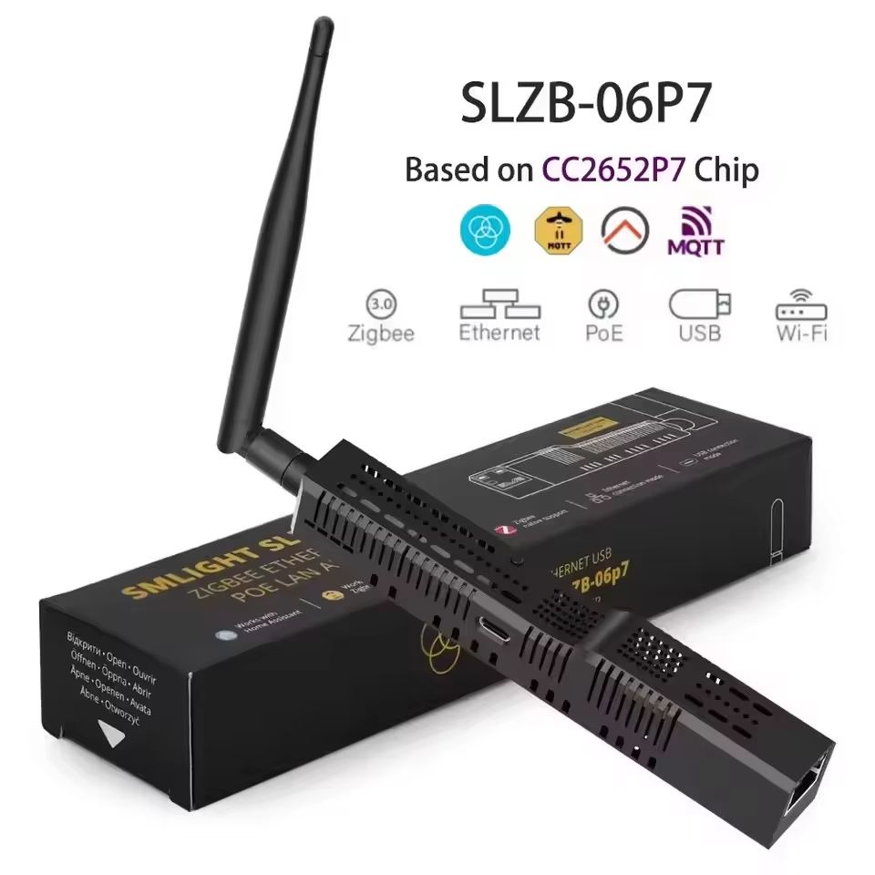 SMLIGHT SLZB06 Zigbee 30 Adapter  Ethernet USB  WiFi Hub With PoE For Home Assistant  Zigbee2MQTT 11