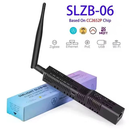 SMLIGHT SLZB06 Zigbee 30 Adapter  Ethernet USB  WiFi Hub With PoE For Home Assistant  Zigbee2MQTT 6