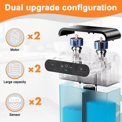 Smart Automatic Foam  Gel Soap Dispenser  3000mAh WallMounted Touchless Hand Washer With LED Displa 4