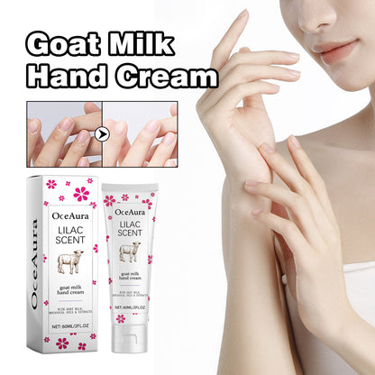 OceAura Goat Milk Hand Cream Soothing Nourishing Moisturizer Hand Whitening And Brightening Skin Ca 4