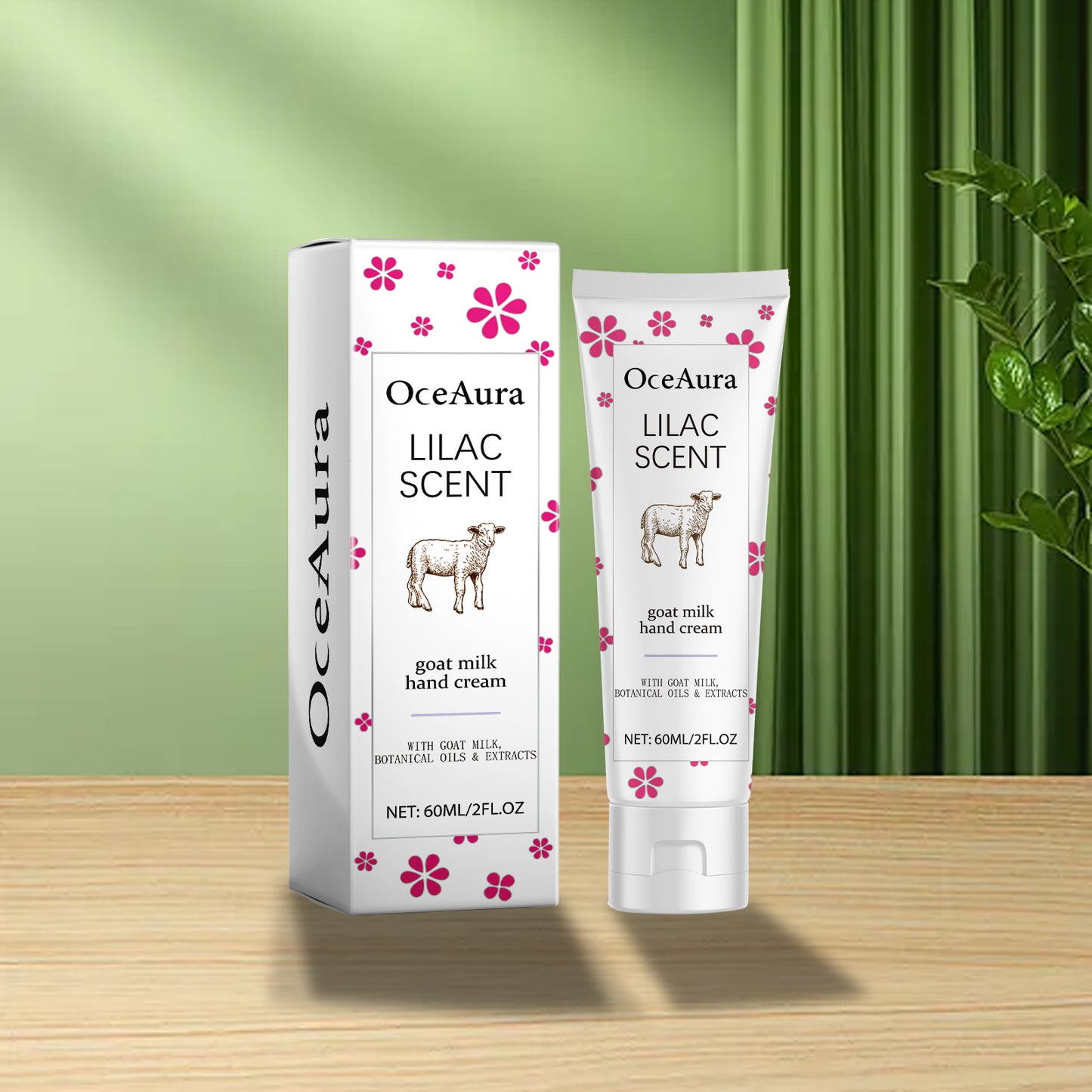 OceAura Goat Milk Hand Cream Soothing Nourishing Moisturizer Hand Whitening And Brightening Skin Ca 5