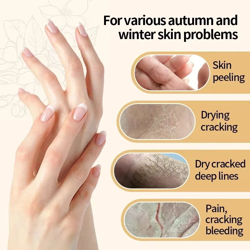 Whitening Anti Wrinkle Hand Cream, Coconut Nourishing Moisturising Cream, Chapped Hands Dead Skin Removal Hydration
