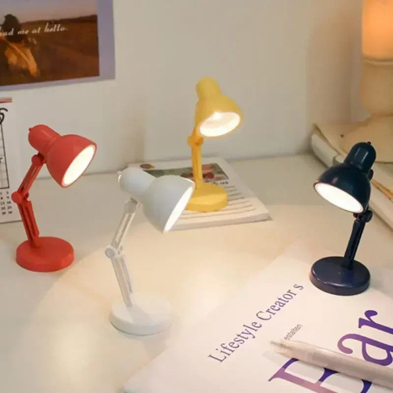 Mini Book Light With Clip 180 Foldable LED Reading Lamp For Night Reading EyeCaring Warm Light Magn 1