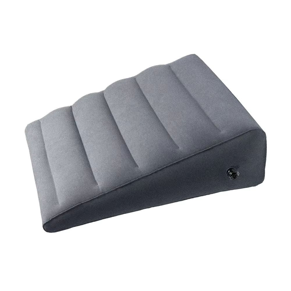 Portable Inflatable Travel Pillow  MultiPurpose Wedge  Leg Elevation Cushion For Camping Sleeping   2