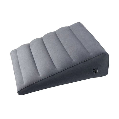 Portable Inflatable Travel Pillow  MultiPurpose Wedge  Leg Elevation Cushion For Camping Sleeping   2