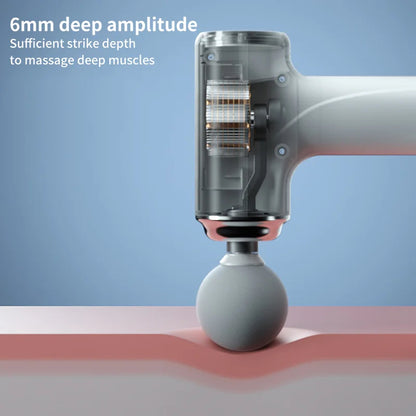 AI Portable Fascial Massage Gun Electric Percussion Massager For Full Body Relaxation With Massage