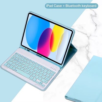 IPad 10th Generation 109 Case With Detachable Wireless Keyboard  Slim Bluetooth Cover With Stand 9