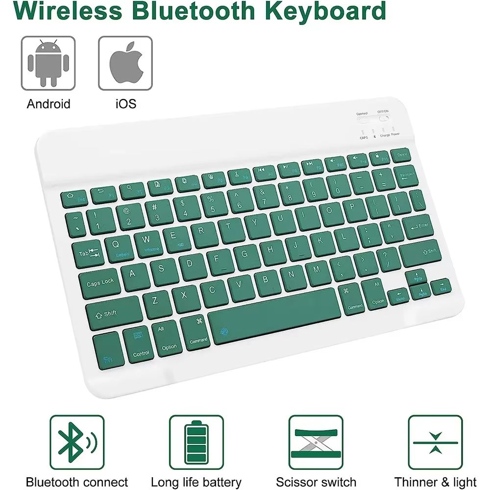 IPad 10th Generation 109 Case With Detachable Wireless Keyboard  Slim Bluetooth Cover With Stand 3