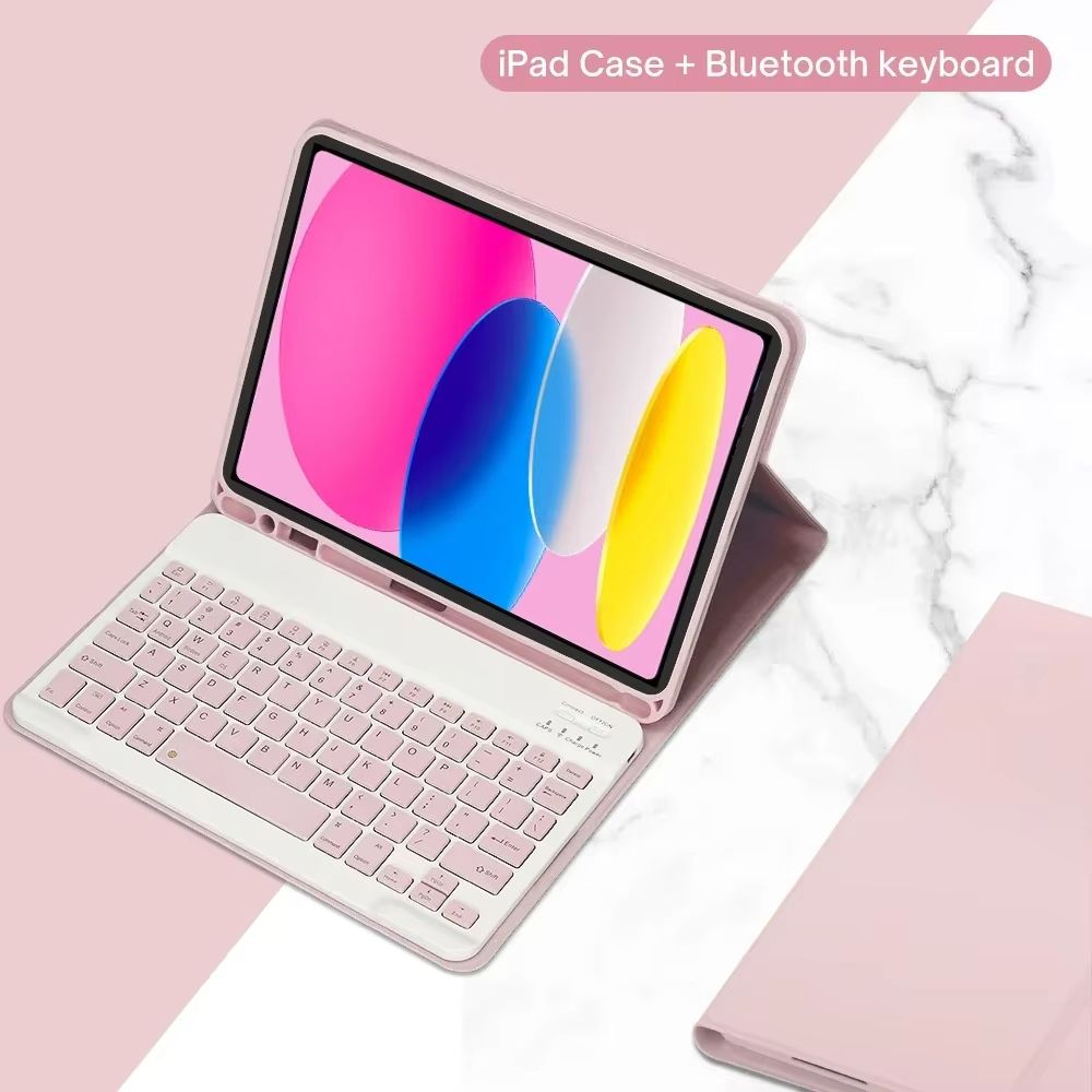 IPad 10th Generation 109 Case With Detachable Wireless Keyboard  Slim Bluetooth Cover With Stand 6