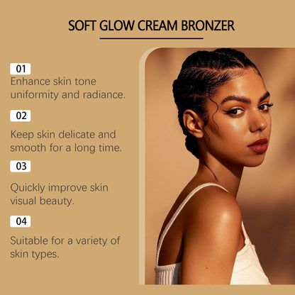 Sunless Self Tanning Brown Tanning Cream, Body Bronzer Summer Beach Outdoor Natural Tanning Moisturizing Treatment Black