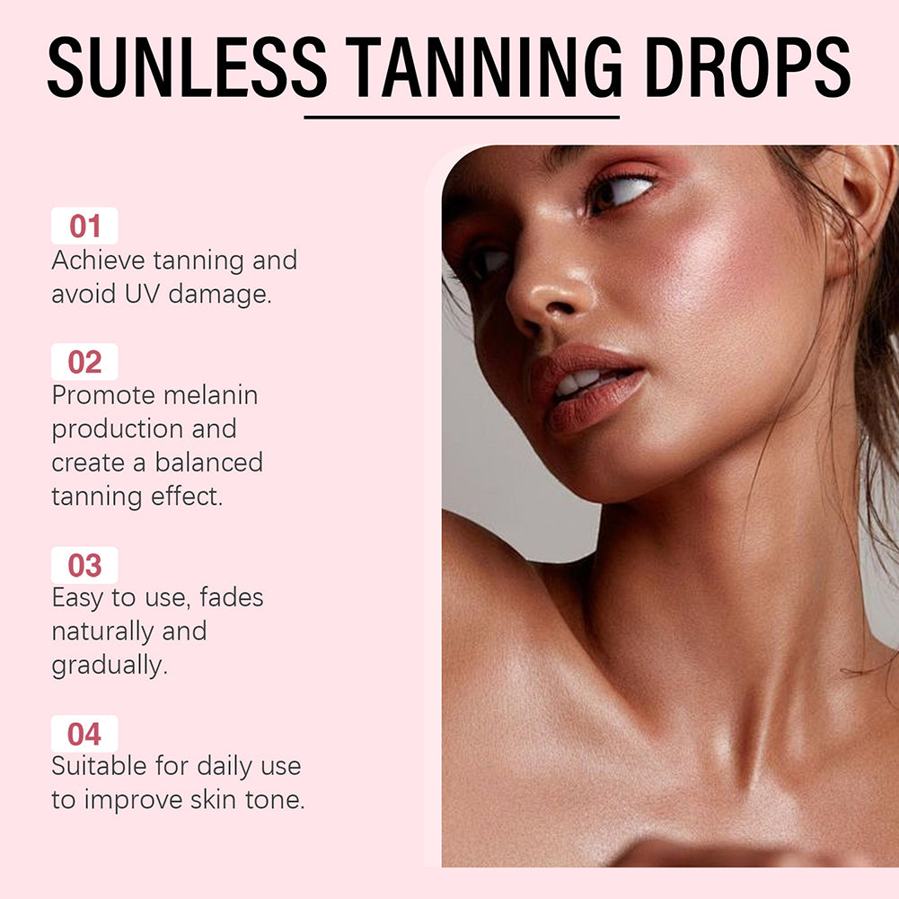 Sunless Self Tanning Brown Tanning Cream, Body Bronzer Summer Beach Outdoor Natural Tanning Moisturizing Treatment Black