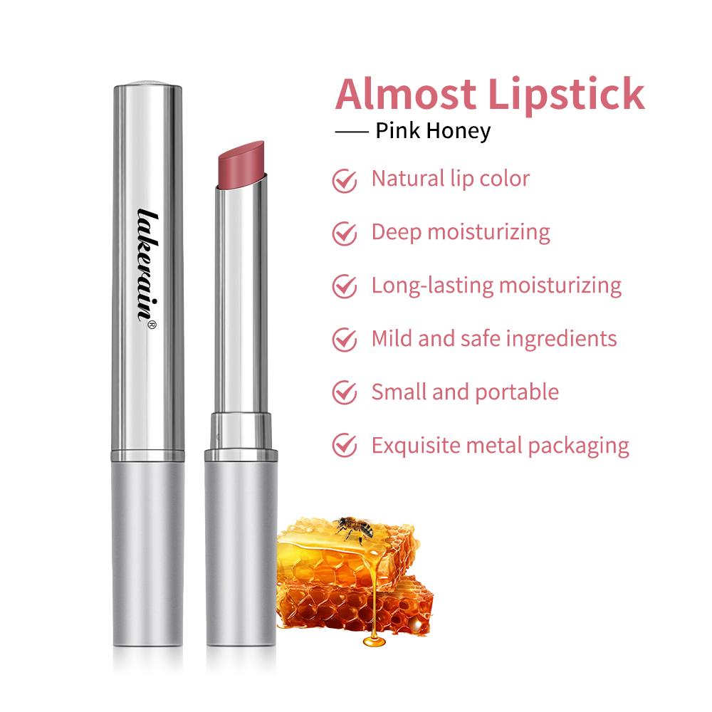 Pink Honey Almost Lipstick Tinted Lip Balm Black Honey Powerful Lip Repulper Remove Dark Lips Exfoliating Lip balm