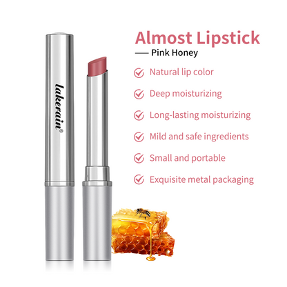 Pink Honey Almost Lipstick Tinted Lip Balm Black Honey Powerful Lip Repulper Remove Dark Lips Exfoliating Lip balm