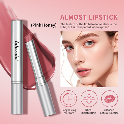 Pink Honey Almost Lipstick Tinted Lip Balm Black Honey Powerful Lip Repulper Remove Dark Lips Exfoliating Lip balm