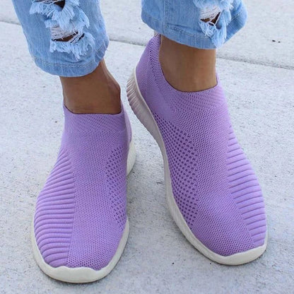 Women Slip On Sneakers Casual Lightweight Walking Shoes 3
