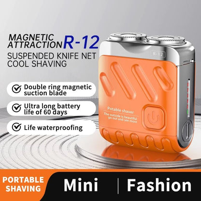 Portable Electric Shaver High Speed Waterproof Travel Razor