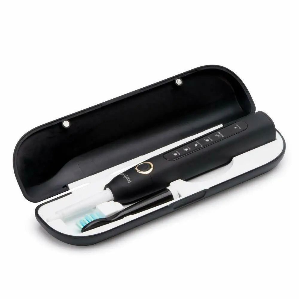 Electric Sonic Toothbrush Set With Travel Case And 10 Brush Heads 4