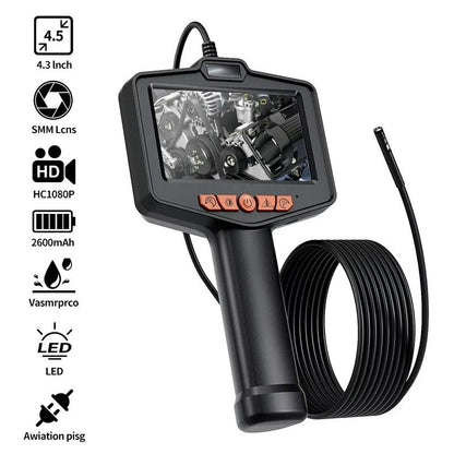 Industrial Endoscope HD Inspection Camera With 43 Inch Screen And LED Lights 1