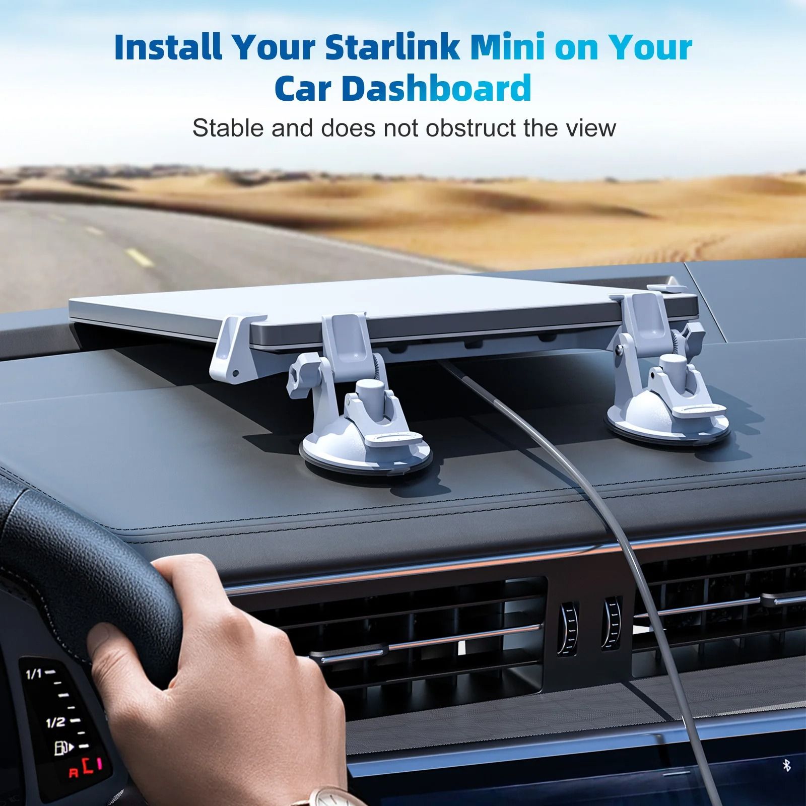 Suction Cup Car Mount Bracket For Starlink Mini 1