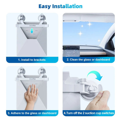 Suction Cup Car Mount Bracket For Starlink Mini 4