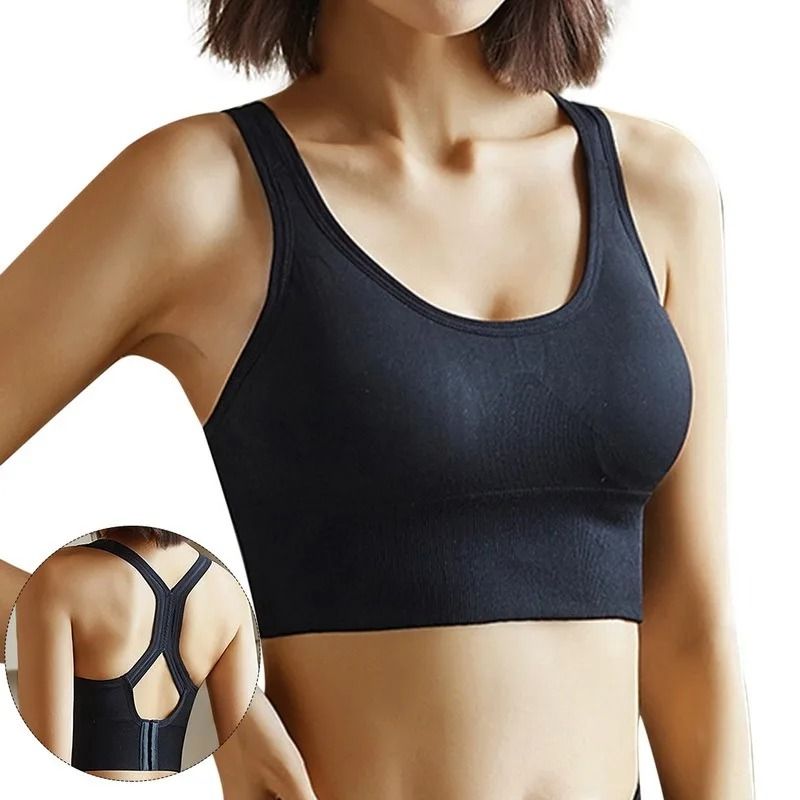 Women Sports Bra Push Up Crop Top Fitness Tank 7