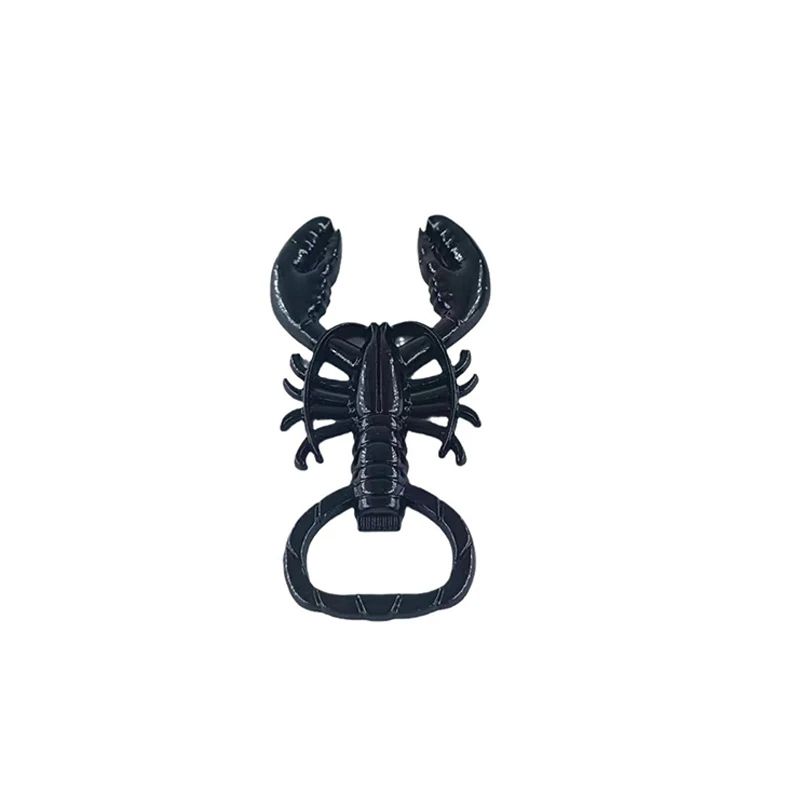 Portable Lobster Corkscrew Bottle Opener Retro Metal Keychain For Wine Beer Bottles Fun Kitchen Out 6