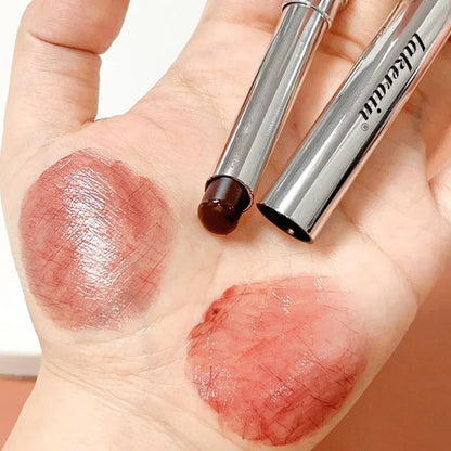 Black Brown Honey Lipstick Nourishing Moisturizing Lasting Non Stick Cup Tinted Lip Balm Plumper Fo 2