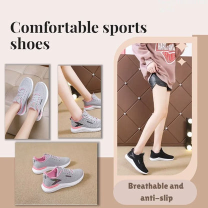 Women Soft Sole Sneakers Comfortable Casual Running Shoes 3