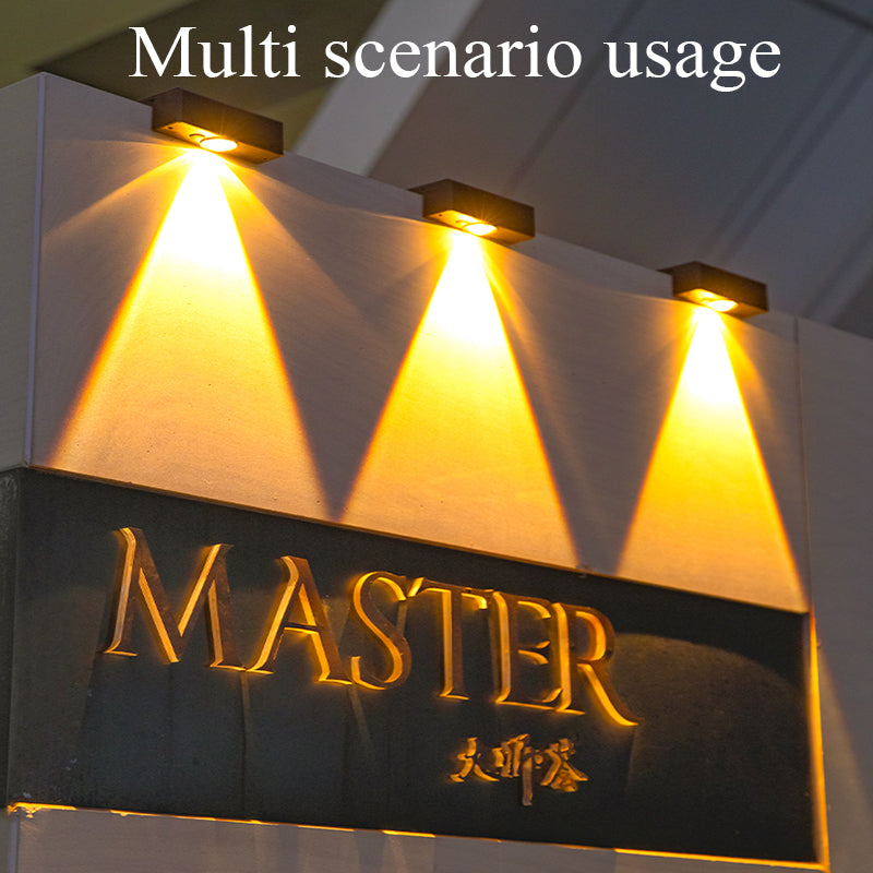 Waterproof Solar Wall Washing Lamp Outdoor LED Wall Light For Courtyard Garden Balcony And Decorati 2