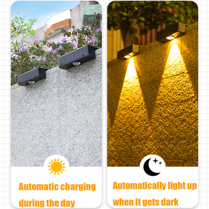 Waterproof Solar Wall Washing Lamp Outdoor LED Wall Light For Courtyard Garden Balcony And Decorati 3