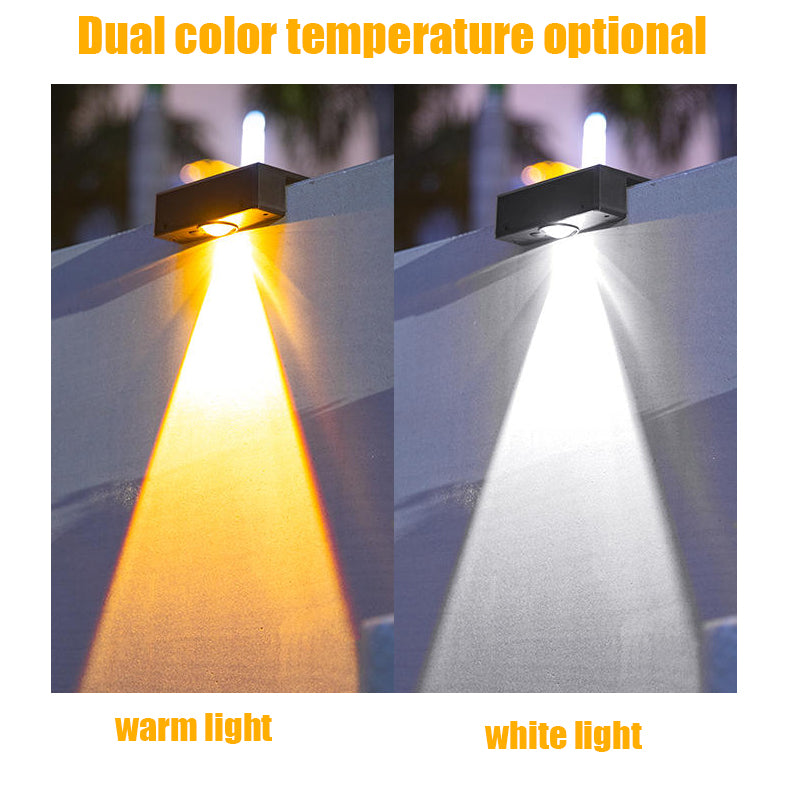 Waterproof Solar Wall Washing Lamp Outdoor LED Wall Light For Courtyard Garden Balcony And Decorati 4
