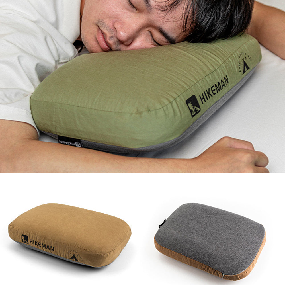 Soft Slow Rebound Memory Foam Pillow, Portable Camping Travel Neck Support Pillow, Outdoor NoonBreak Cervical Pillow