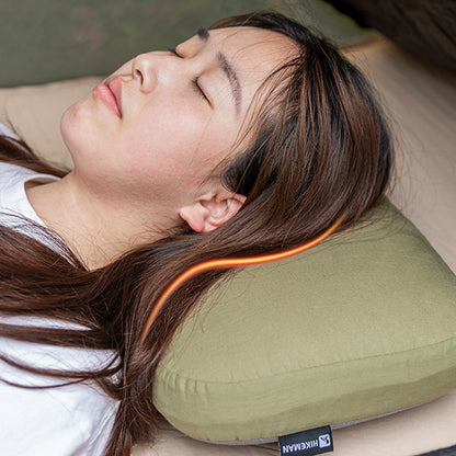 Soft Slow Rebound Memory Foam Pillow Portable Camping Travel Neck Support Pillow Outdoor NoonBreak  2