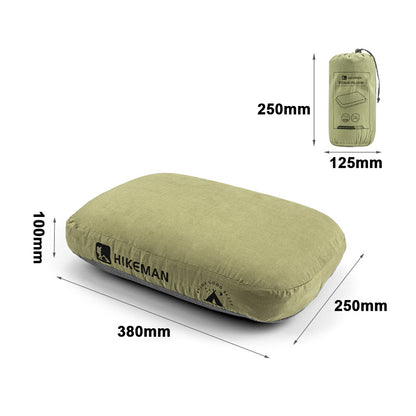Soft Slow Rebound Memory Foam Pillow Portable Camping Travel Neck Support Pillow Outdoor NoonBreak  5
