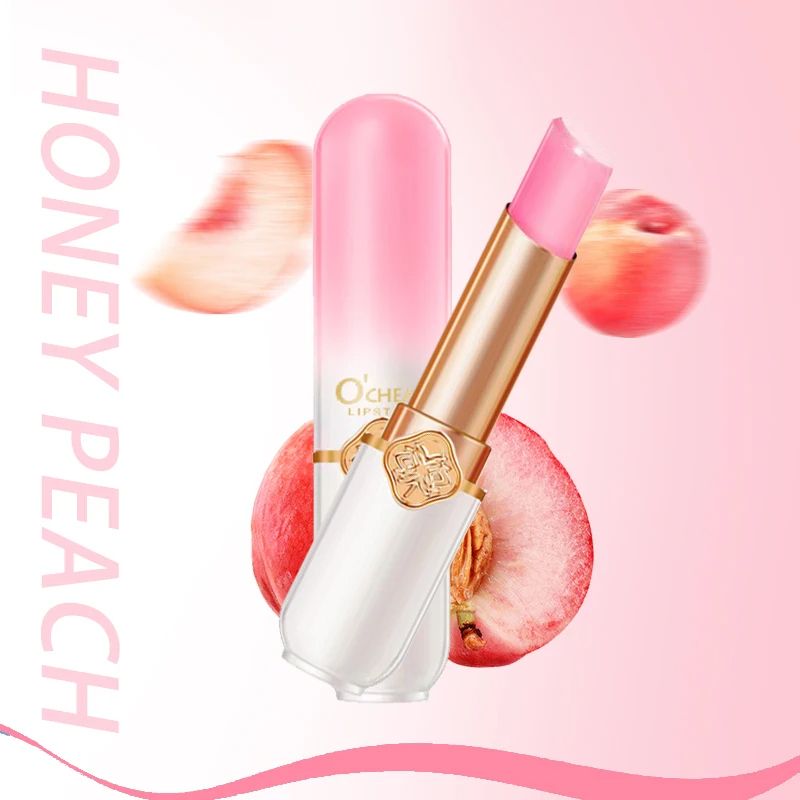 Moisturizing Waterproof Long Lasting Color Changing Lipstick Fruit Lip Balm Temperature Changing Li 6