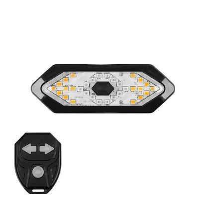 Bicycle Turn Signal Light Wireless Remote Rechargeable Tail Light 3
