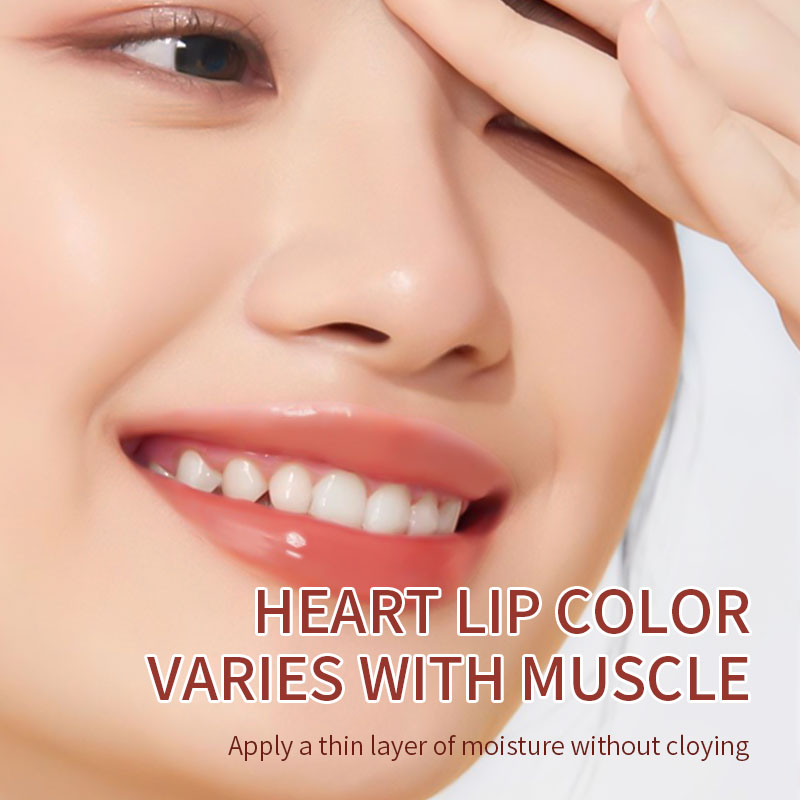Hydrating & Moisturizing Lip Balm, Color Changing Lipstick Tint of Color with Vitamin E, Long Lasting Natural Gloss