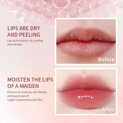 Hydrating & Moisturizing Lip Balm, Color Changing Lipstick Tint of Color with Vitamin E, Long Lasting Natural Gloss