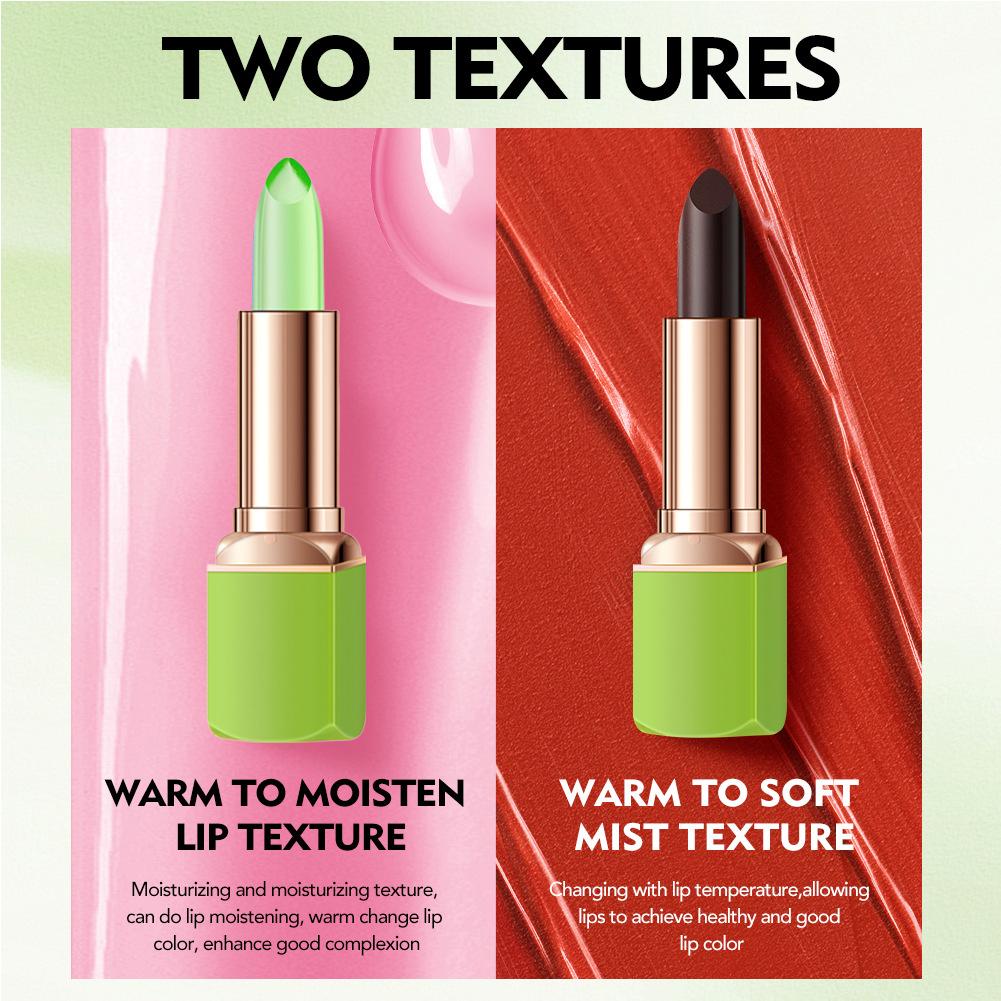 Aloe Vera Color Changing Tinted Lip Balm Lipstick, Moisturizing Long Lasting Lipsticks, Natural Lip Care Makeup