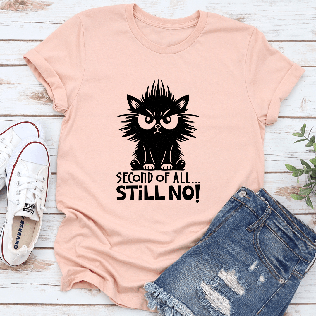 Second Of All Still No Tee