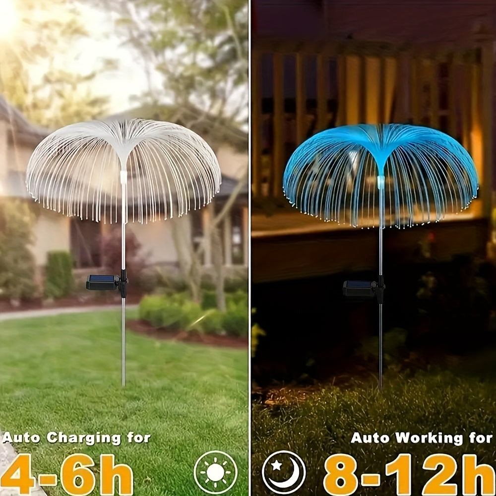 Outdoor Color Changing Solar Jellyfish Garden Lights For Christmas Halloween Parties Holiday Yards  1