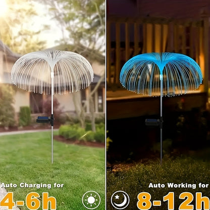 Outdoor Color Changing Solar Jellyfish Garden Lights For Christmas Halloween Parties Holiday Yards  1