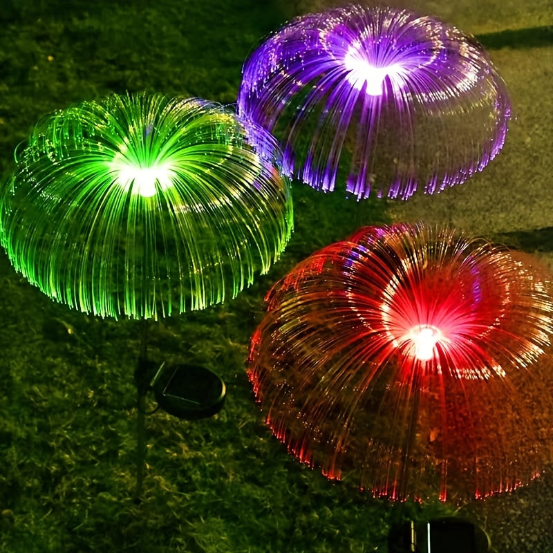 Outdoor Color Changing Solar Jellyfish Garden Lights For Christmas Halloween Parties Holiday Yards  2