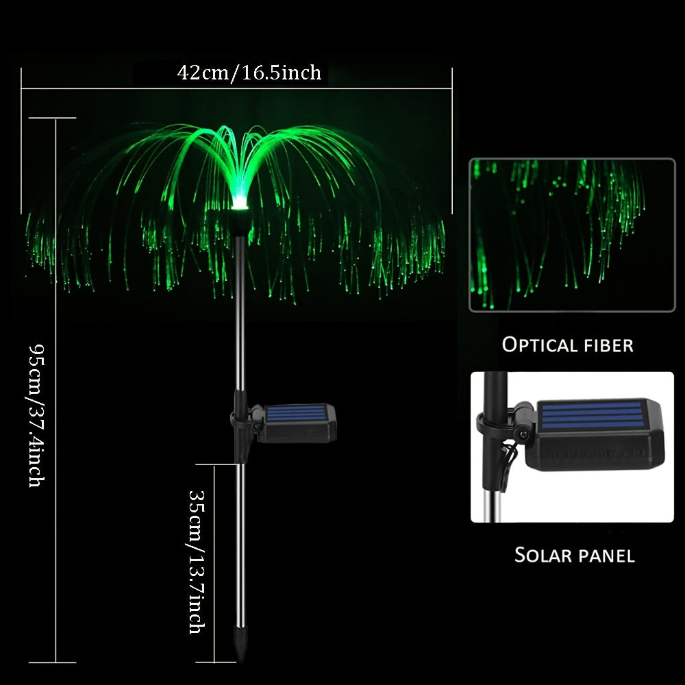 Outdoor Color Changing Solar Jellyfish Garden Lights For Christmas Halloween Parties Holiday Yards  4