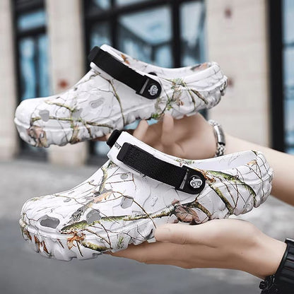 2024 Summer Mens Comfortable Sandals  Lightweight NonSlip Garden  Home Slippers 1