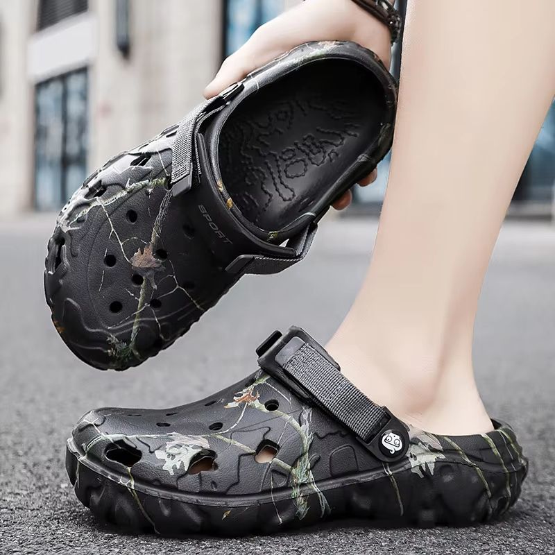 2024 Summer Mens Comfortable Sandals  Lightweight NonSlip Garden  Home Slippers 5