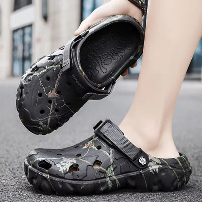 2024 Summer Mens Comfortable Sandals  Lightweight NonSlip Garden  Home Slippers 5